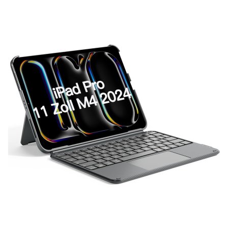 Inateck KB04122-11 QWERTZ Bluetooth Grey