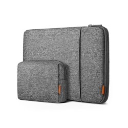 inateck Laptoptasche 13,3" mit Zubehörtasche LB01006/S1 gray