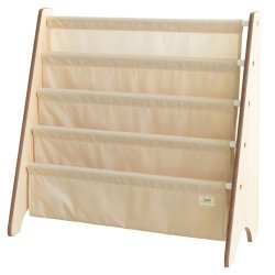 3 Sprouts - Bookcase - Beige - 61cm x 62cm x 25cm