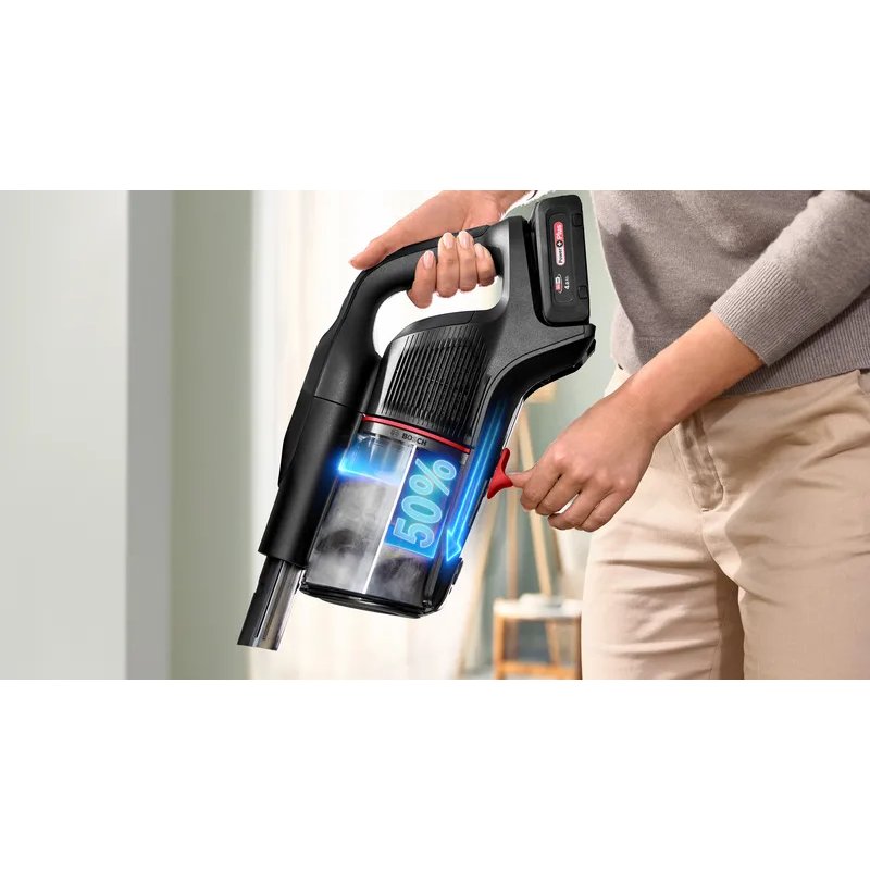 Bosch Unlimited 10 2-in-1 stick vacuum Battery Dry HEPA Bagless 0.4 L Black 4 Ah