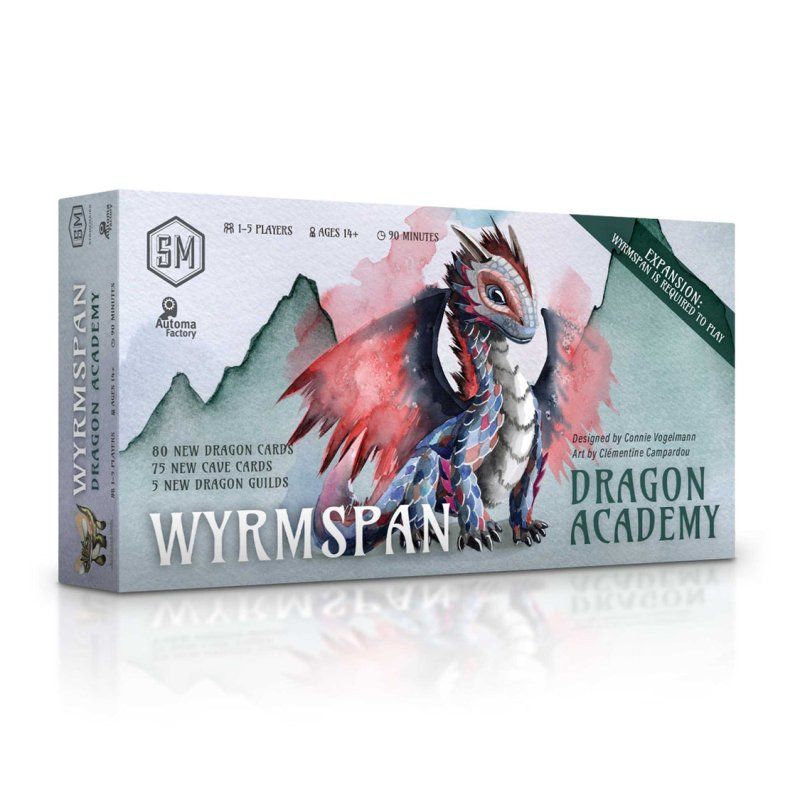Asmodee Wyrmspan Dragon Academy 90 min Jeu de société