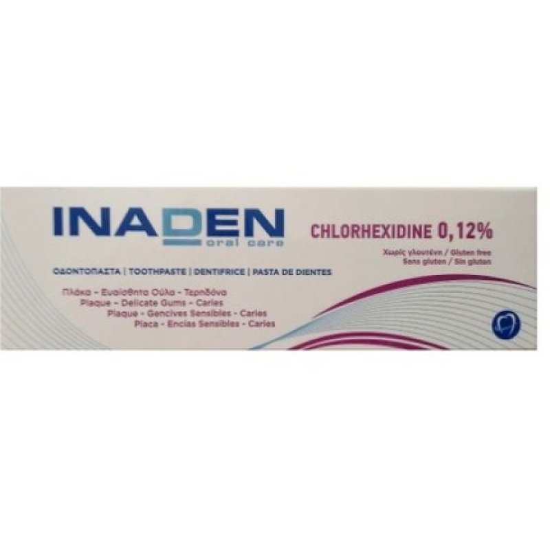 Inaden Inaden Toothpaste Chlorhexidine 0.12% 75ml