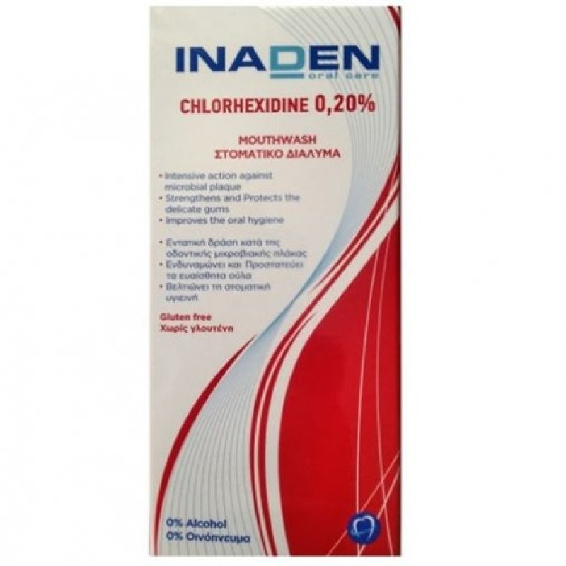 Inaden Inaden Mouthwash Chlorhexidine 0.20% 250ml