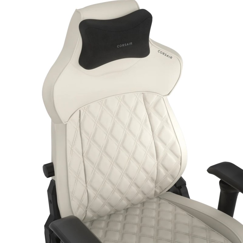 Corsair TC500 LUXE Siège de jeu sur PC Chaise avec assise rembourrée Beige