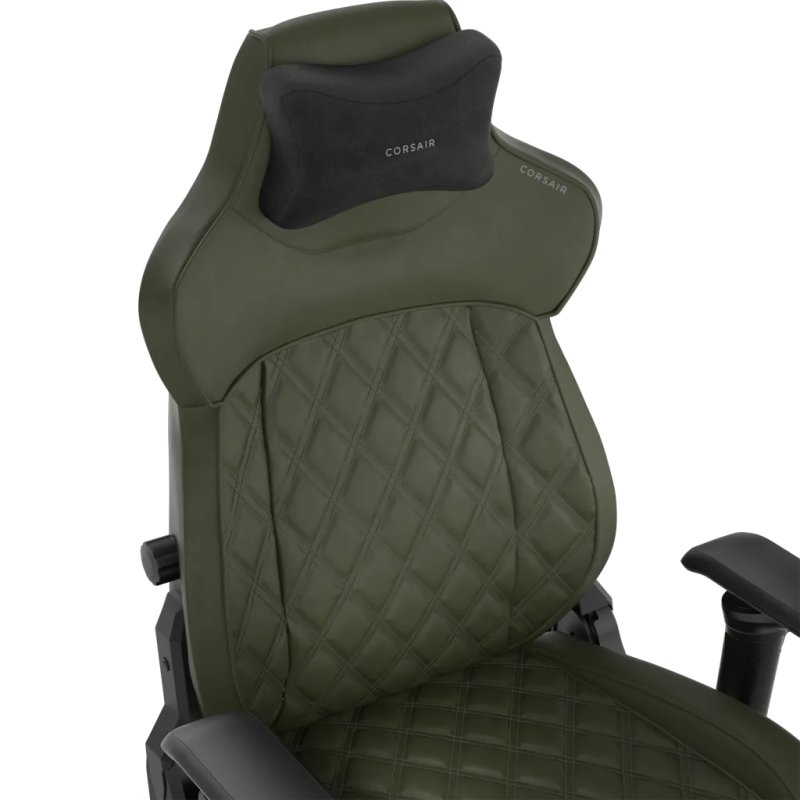 Corsair TC500 LUXE Siège de jeu sur PC Chaise avec assise rembourrée Vert