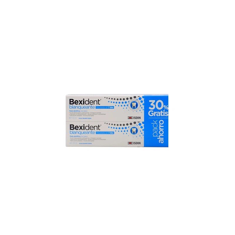 Isdin Bexident Whitening Paste Pack Of 2 X 125ml