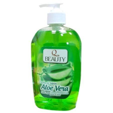 Q Beauty Jab Hands 500ml Aloe Vera