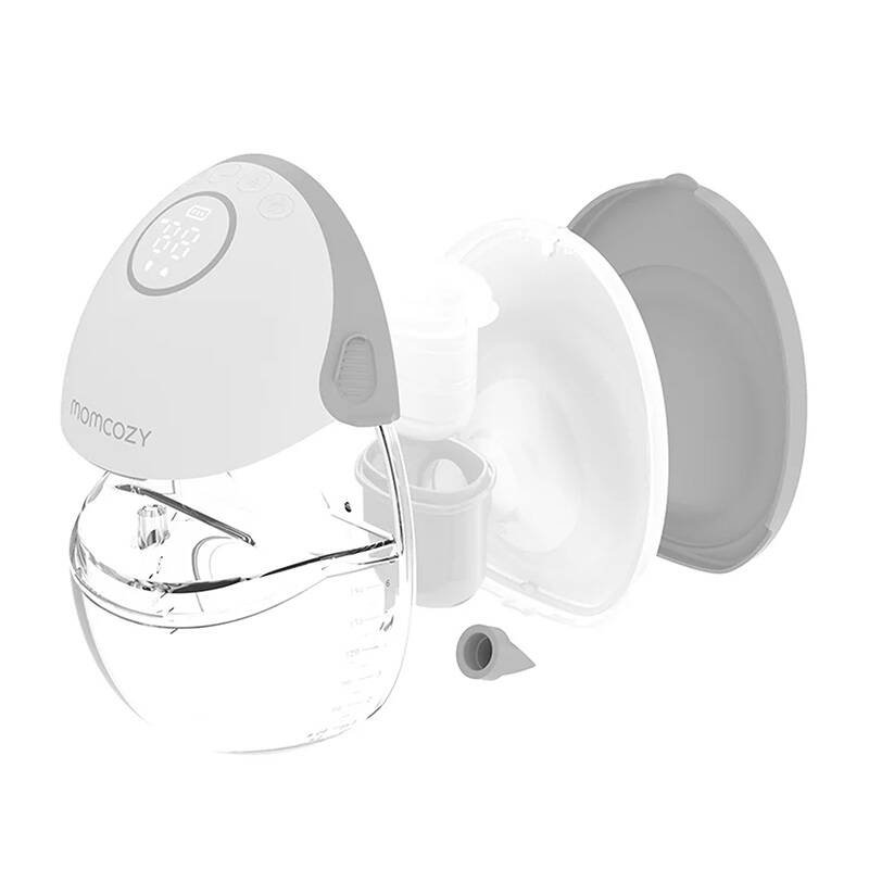 Momcozy M6 double breast pump (gray)