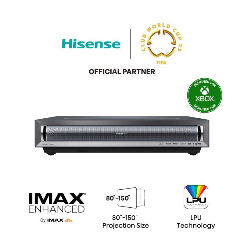 Hisense PX3-PRO Smart TV Wi-Fi Black