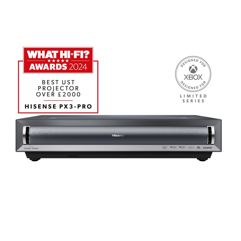 Hisense PX3-PRO Smart TV Wi-Fi Black