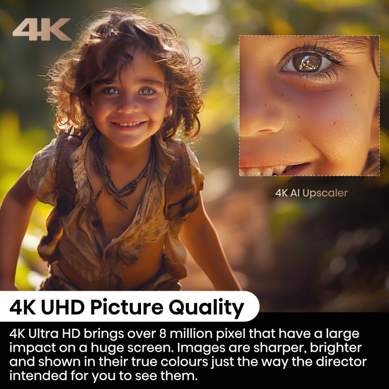 Hisense PX3-PRO Smart TV Wi-Fi Black