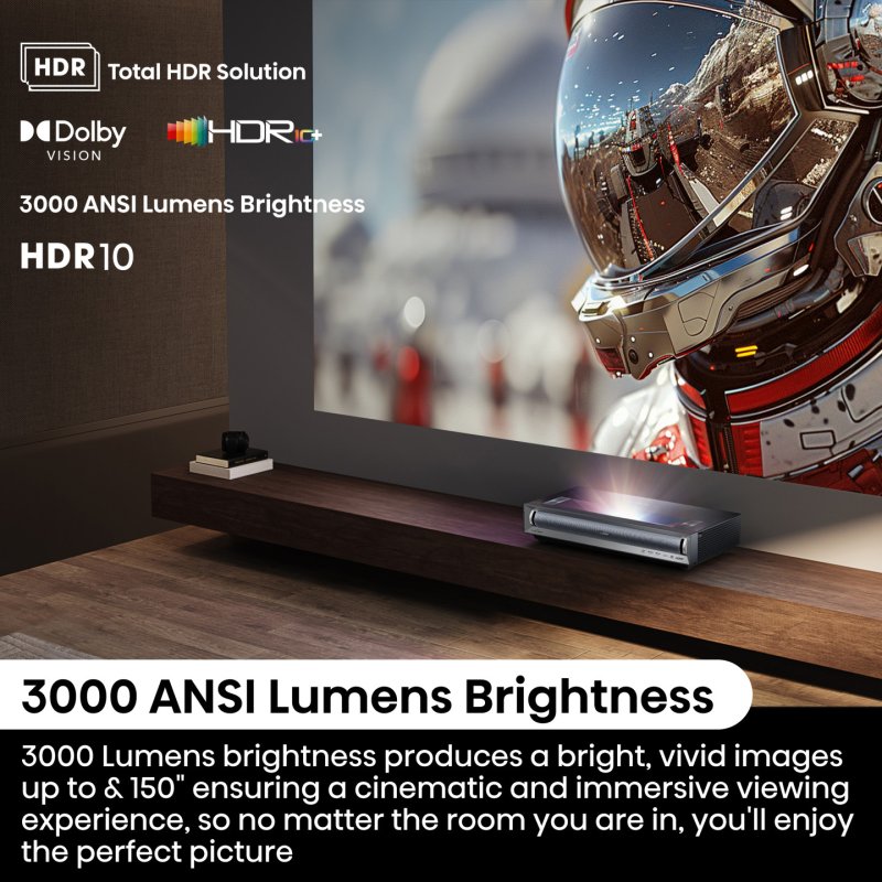 Hisense PX3-PRO Smart TV Wi-Fi Black