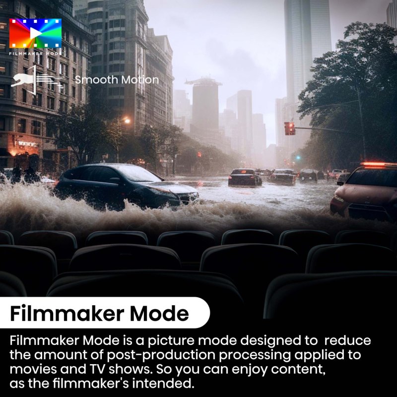 Hisense PX3-PRO Smart TV Wi-Fi Black