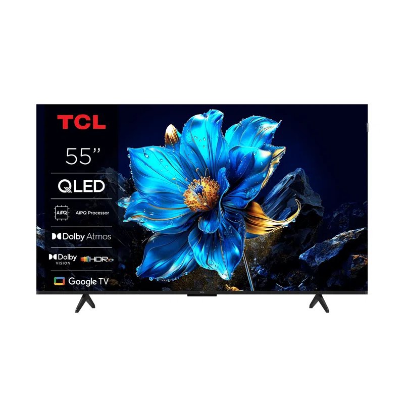 TCL T69C 55T69C TV 139.7 cm (55 ) 4K Ultra HD Smart TV Wi-Fi Metallic 350 cd/m2