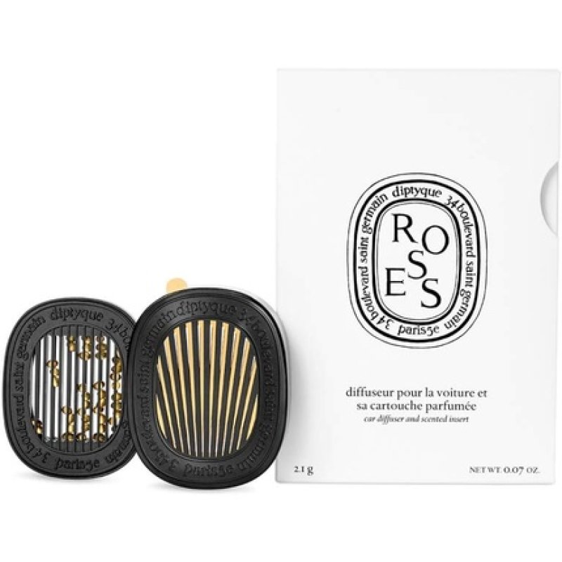 Diptyque Car Diffuser with Roses Insert 2.1g