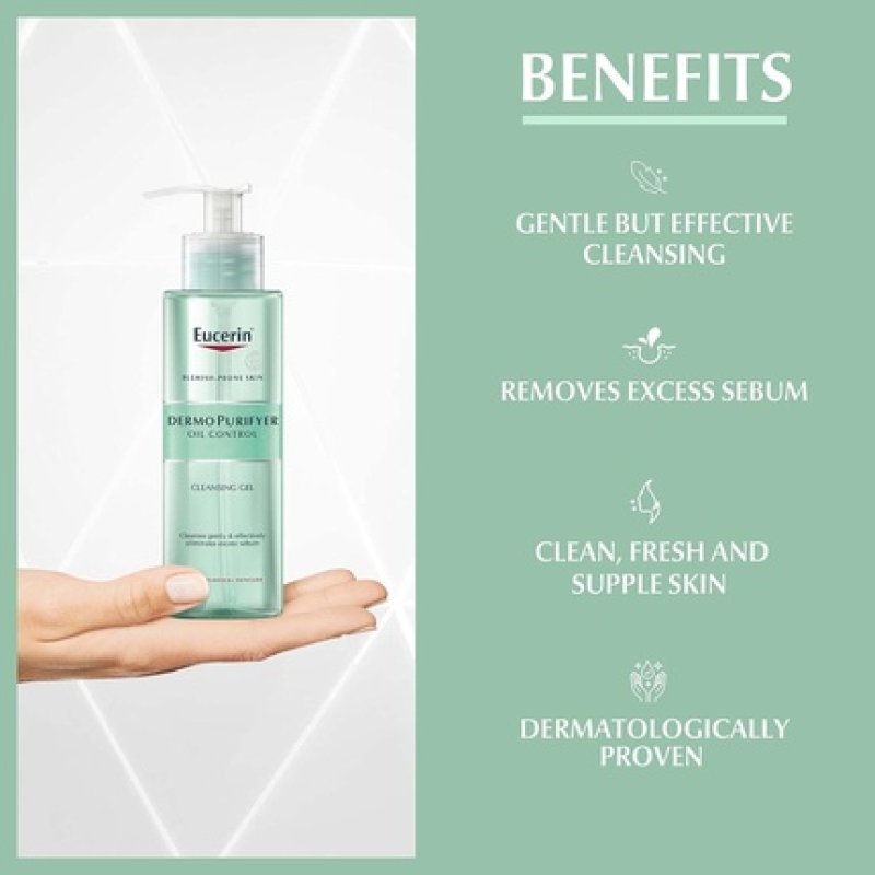 Eucerin Dermopurifyer Cleansing Gel 200ml