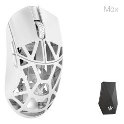 WLmouse Beast X Max souris Gaming Ambidextre Bluetooth Optique 26000 DPI