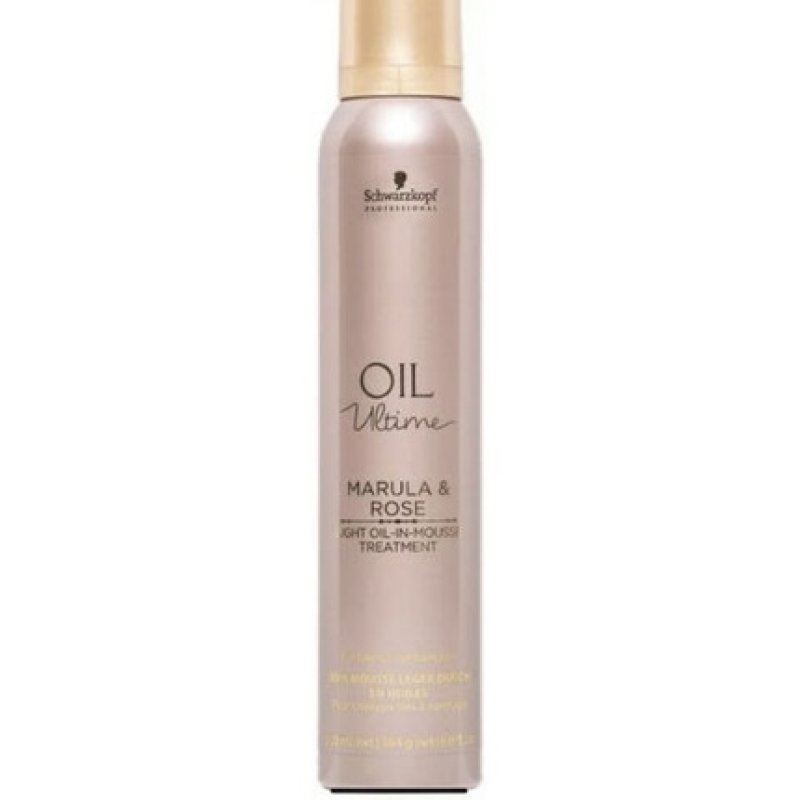 Schwarzkopf Oil Ultime Marula & Rose Light Oil in Mousse Treatment 200ml
