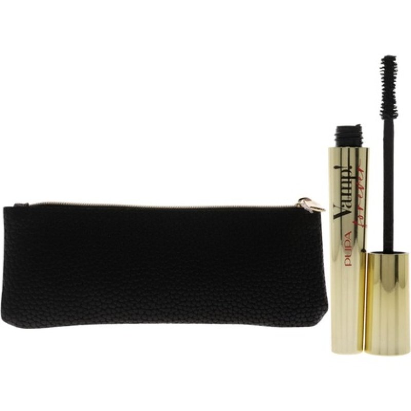 Pupa Milano Vamp! Forever Set for Women 0.30 oz Vamp! All In One Mascara -111 Forever Black with Bag