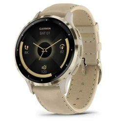 Garmin 010-02785-55 smartwatch / sport watch 3.05 cm (1.2") AMOLED 41 mm Digital 390 x 390 pixels Touchscreen Gold