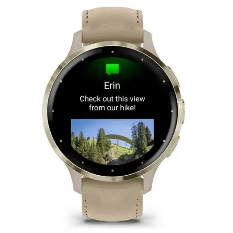 Garmin 010-02785-55 smartwatche et montre de sport 3,05 cm (1.2") AMOLED 41 mm Numérique 390 x 390 pixels Écran