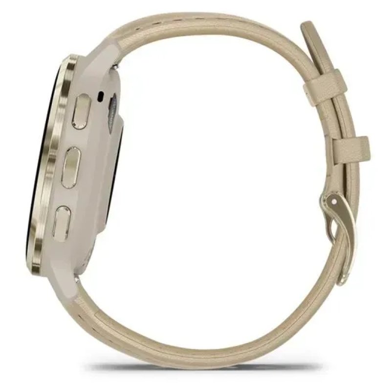 Garmin 010-02785-55 smartwatch / sport watch 3.05 cm (1.2") AMOLED 41 mm Digital 390 x 390 pixels Touchscreen Gold