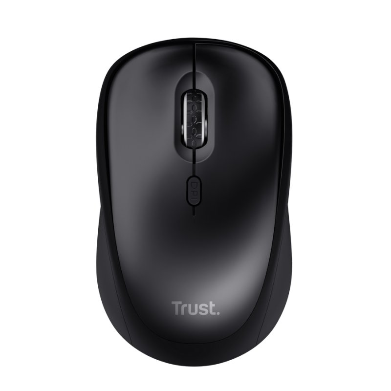Trust Yvi Wireless Mouse - Glossy Black