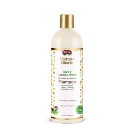 African Pride Moisture Miracle Aloe & Coconut Water Hydrating Shampoo