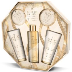 The Luxury Bathing Company Stunner Bath Foam 250ml Shower Gel 150ml Body Cream 150ml Bath Caviar 80g Soap 100g