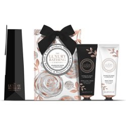 The Luxury Bathing Company Sparkling Rose and Geranium Hand and Body Care Duo