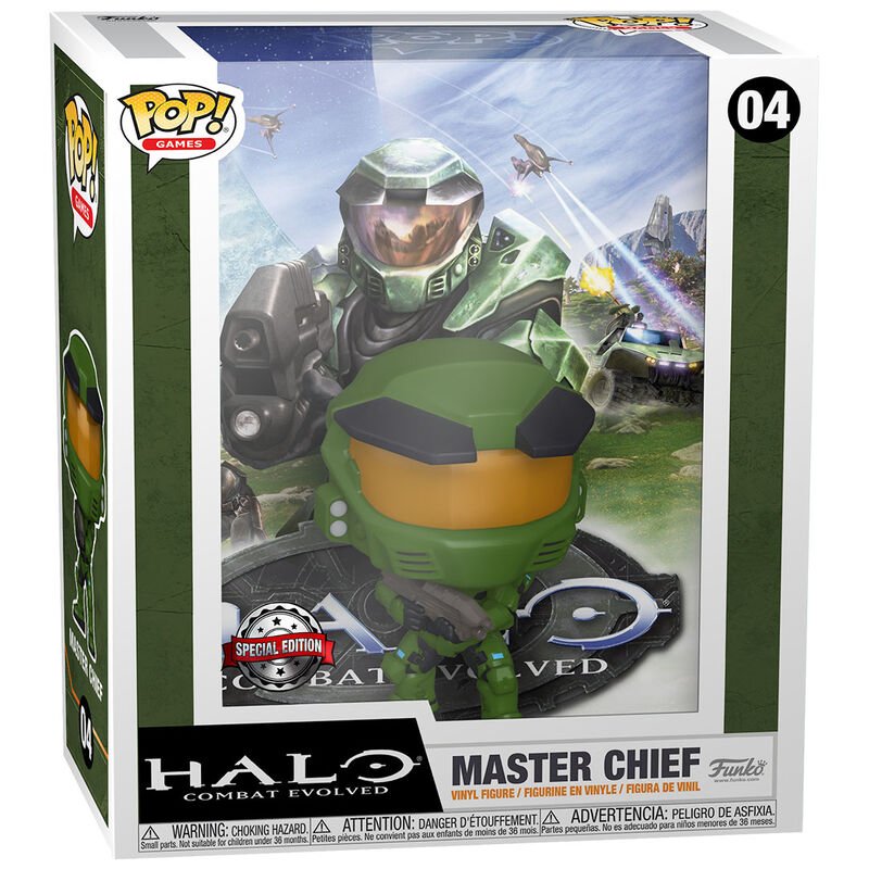 Funko POP! Halo: Master Chief Game Cover