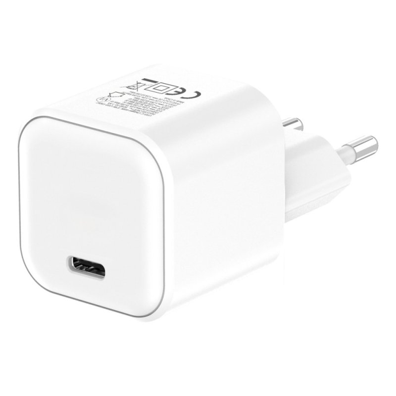 Techly IPW-USB-G65C mobile device charger Universal White AC Fast charging Indoor