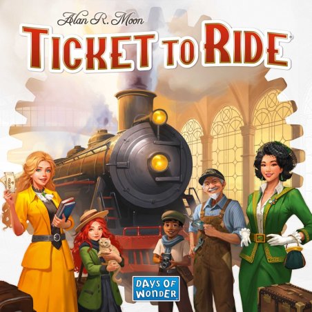 Asmodee Ticket to Ride 2025 Refresh Ticket to Ride 2025 Refresh Jeu de société