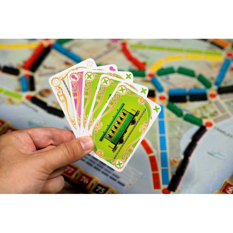 Asmodee Ticket to Ride 2025 Refresh Ticket to Ride 2025 Refresh Jeu de société