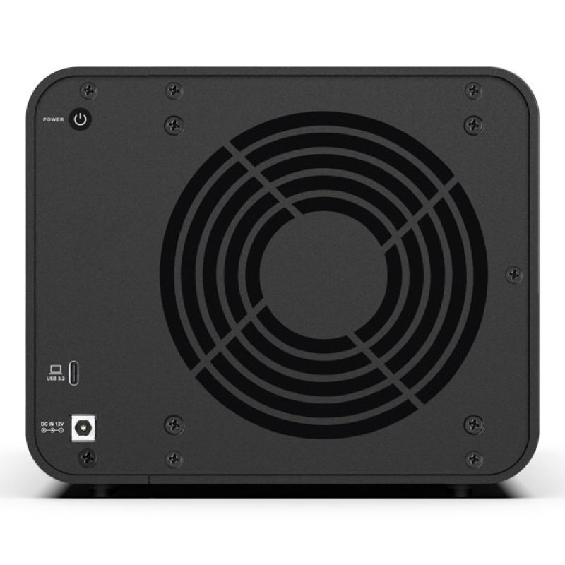 TerraMaster D4-320 disk array Desktop Black