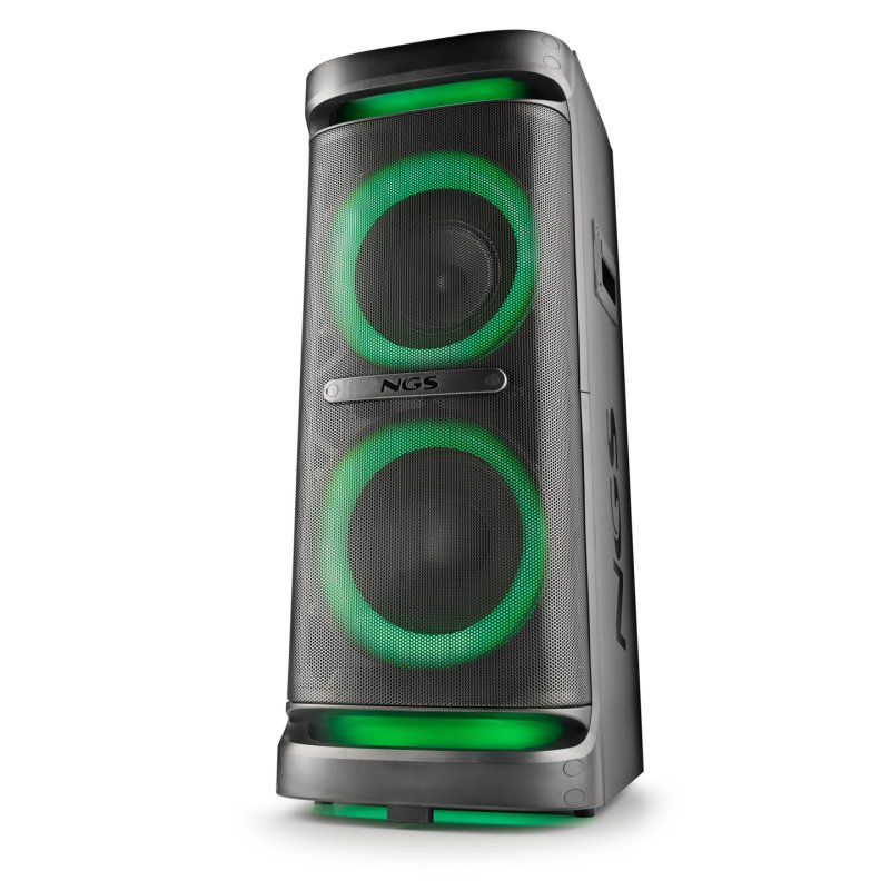 NGS WILD SPACE 2 Enceinte portable stéréo Noir 400 W