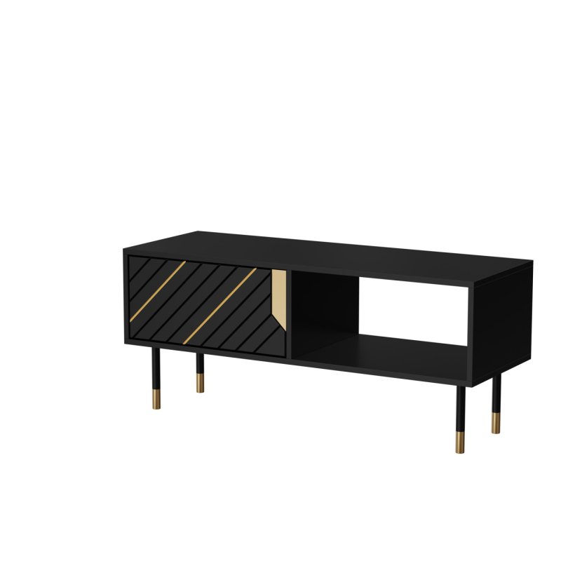 Cama MOUNTAIN bench/table 110x60x46 black gold
