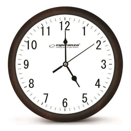 Esperanza Los Angeles Mechanical clock Round Black White