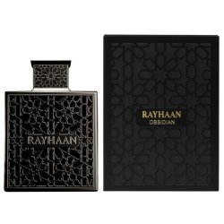 Rayhaan Obsidian Woody Spicy Amber Masculine Eau De Parfum Longlasting