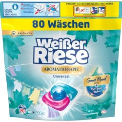 Weisser Riese Trio-Caps Universal Aromatherapy Lotus 80 Wash Loads 960g