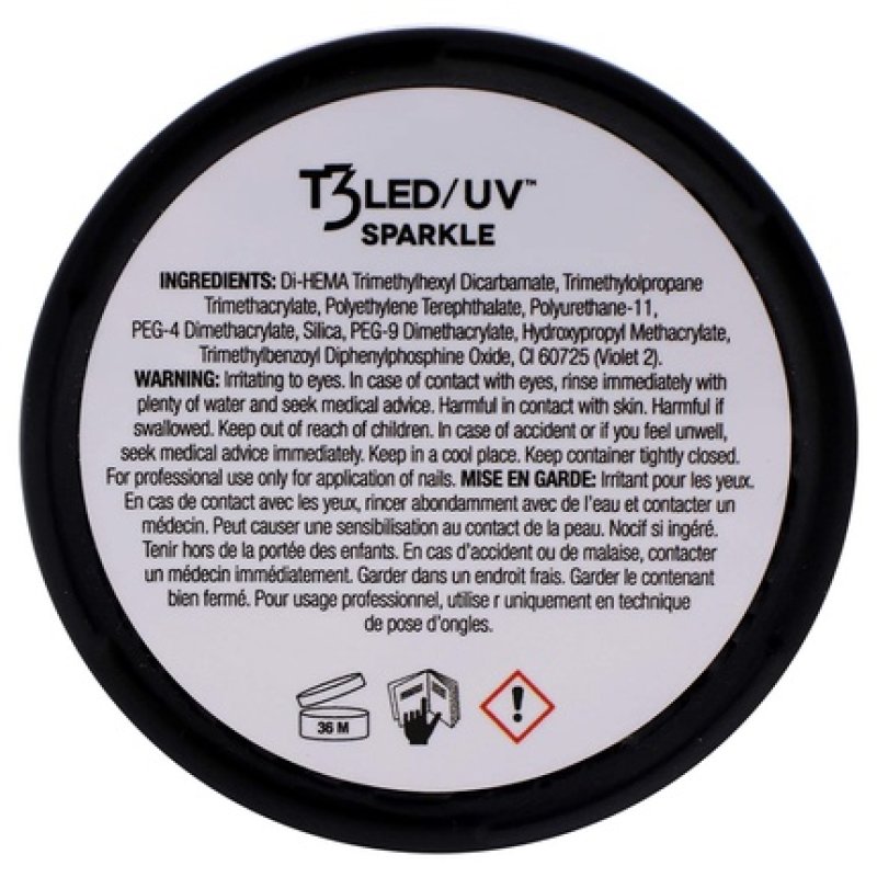 Cuccio T3 LED/UV Sparkle Gel Keke's Glitter 28g