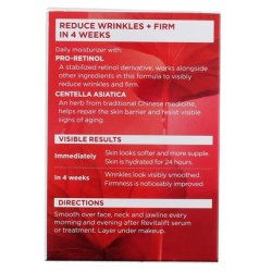 L'Oreal Paris Revitalift Face and Neck Anti-Wrinkle and Firming Moisturizer Day Cream 1.7oz