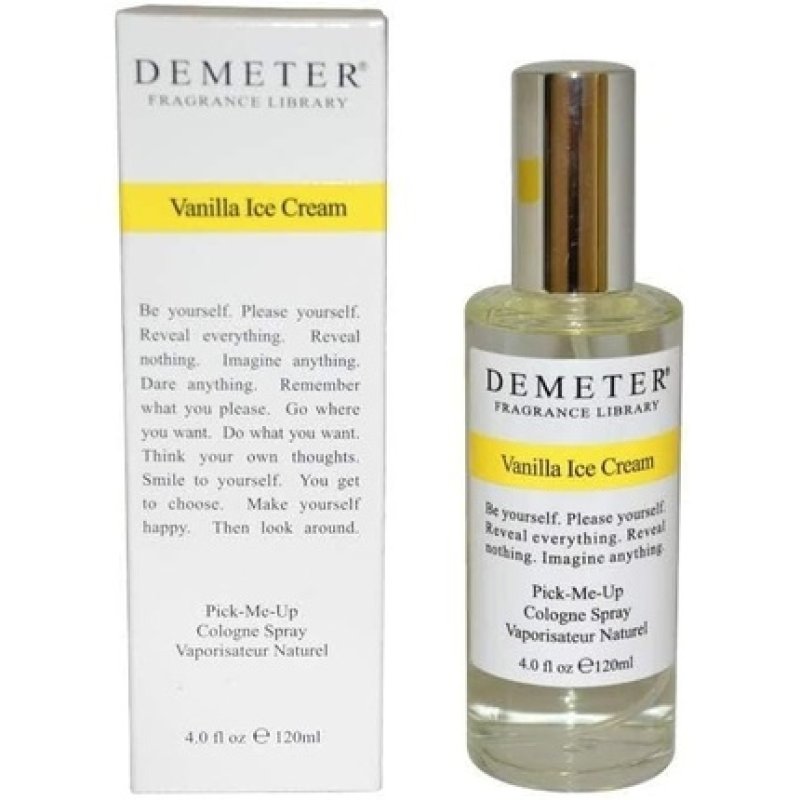 Demeter Vanilla Ice Cream for Women 4oz Cologne Spray