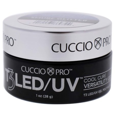 Cuccio Pro T3 LED/UV Cool Cure Versatility Gel - Self-Leveling - Incredibly Flexible - Strong Adhesion - High Shine