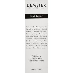 Demeter Cologne Spray for Women Black Pepper 4 Fl Oz