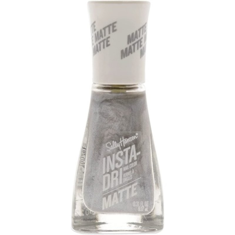 Sally Hansen Insta-Dri 1 Stroke-1 Coat-Done Nail Polish 9.17ml Smokey Silver