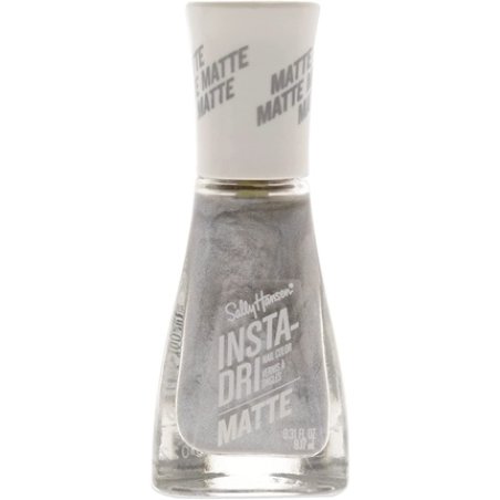 Sally Hansen Insta-Dri 1 Stroke-1 Coat-Done Nail Polish 9.17ml Smokey Silver