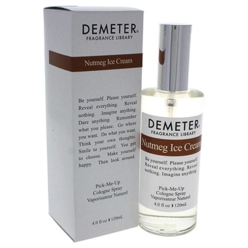 Demeter Nutmeg Ice Cream Cologne Spray 4oz 120ml for Women
