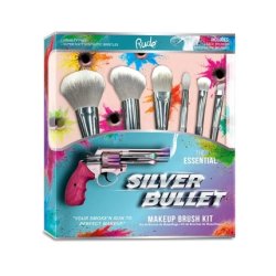 Rude Silver Bullet Makeup Brush Kit