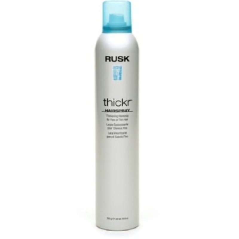 Rusk Thickr Hairspray Thickening Spray for Fine Hair 10oz